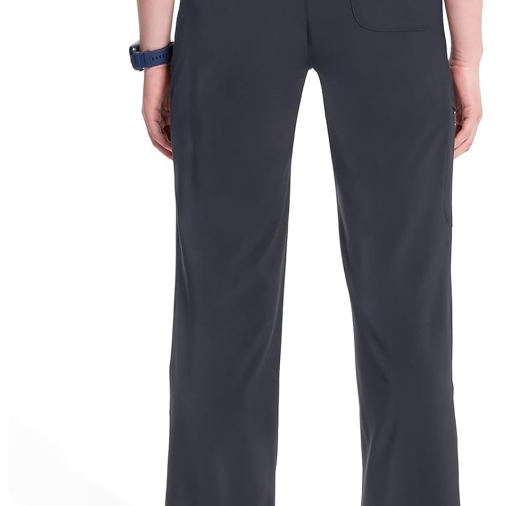 Infinity Women's 4-Pocket STRETCH Drawstring Scrub Pants - Picture 2 of 6